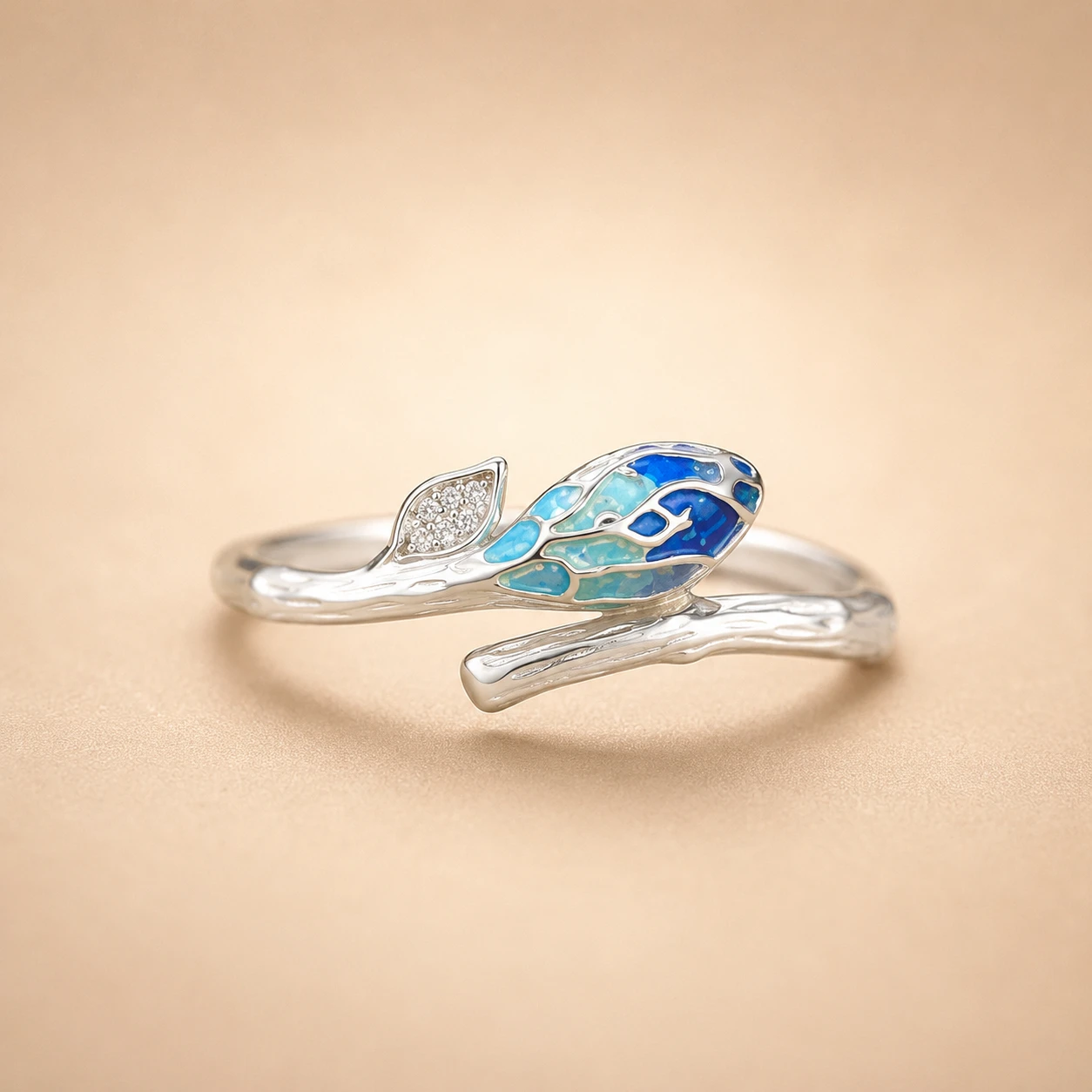 Blue Bird Open Ring CODE 06