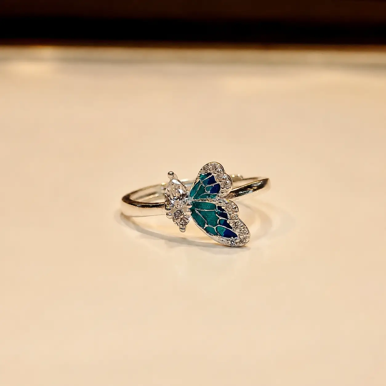 Silver Adjustable Ring CODE 101